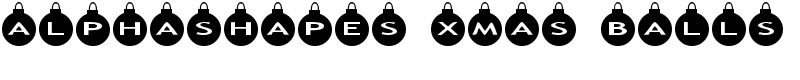 AlphaShapes xmas balls