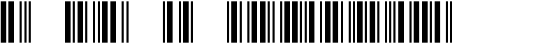 3 of 9 Barcode