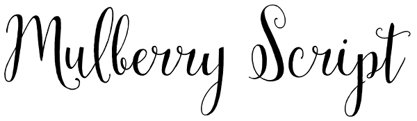 Mulberry Script