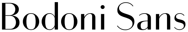 Bodoni Sans