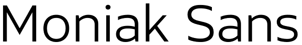 Moniak Sans