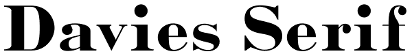 Davies Serif