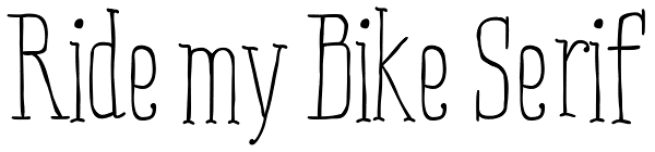Ride my Bike Serif