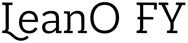 LeanO FY Font