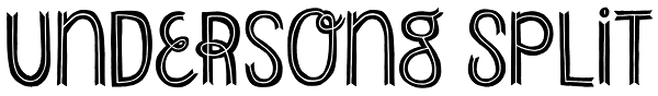 Undersong Split Font