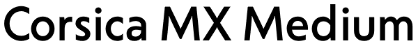 Corsica MX Medium Font