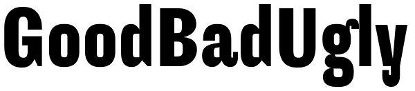 GoodBadUgly Font