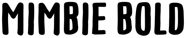 Mimbie Bold Font