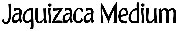 Jaquizaca Medium Font