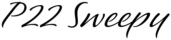 P22 Sweepy Font