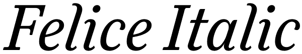 Felice Italic Font