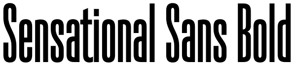 Sensational Sans Bold Font