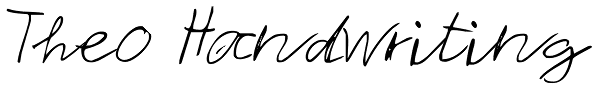 Theo Handwriting Font