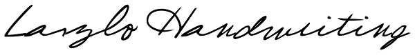 Laszlo Handwriting Font