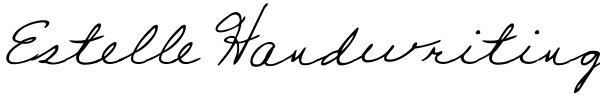 Estelle Handwriting Font