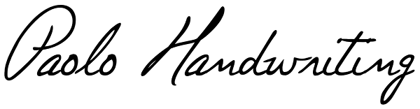 Paolo Handwriting Font