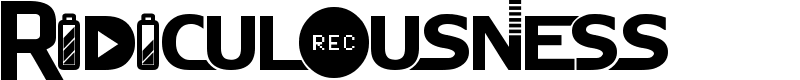 RidIculOuSnesS Font