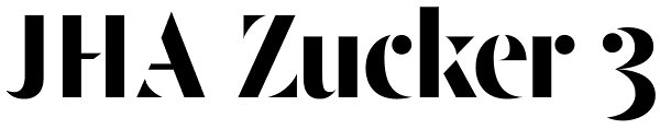 JHA Zucker 3 Font