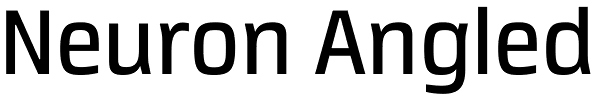 Neuron Angled Font