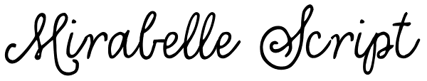 Mirabelle Script Font