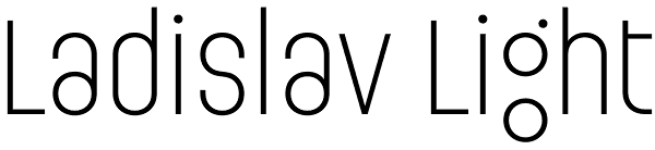 Ladislav Light Font