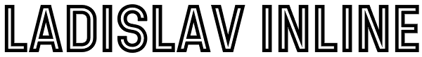 Ladislav Inline Font