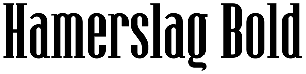 Hamerslag Bold Font