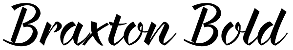 Braxton Bold Font