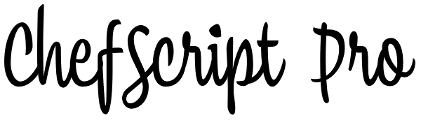 ChefScript Pro Font