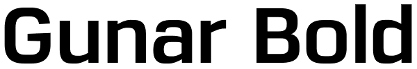 Gunar Bold Font