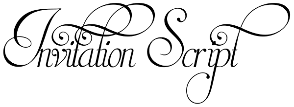 Invitation Script Font