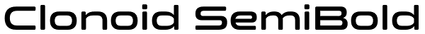 Clonoid SemiBold Font