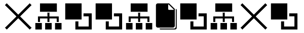 Iconized Media Devices Font