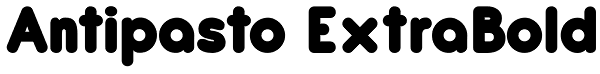 Antipasto ExtraBold Font