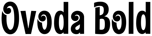 Ovoda Bold Font