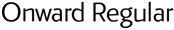 Onward Regular Font