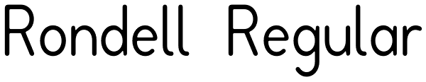 Rondell Regular Font