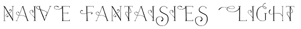 Naive Fantaisies Light Font