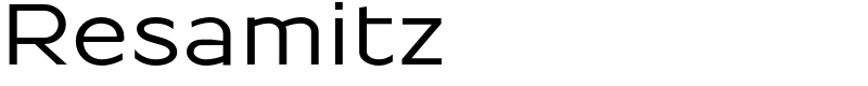 Resamitz Font