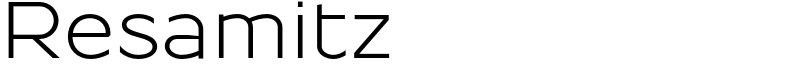 Resamitz Font