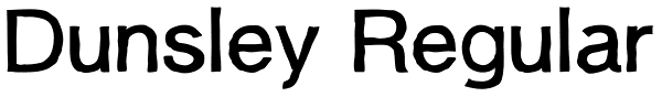 Dunsley Regular Font