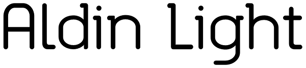 Aldin Light Font