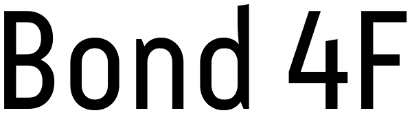 Bond 4F Font