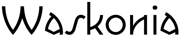 Waskonia Font