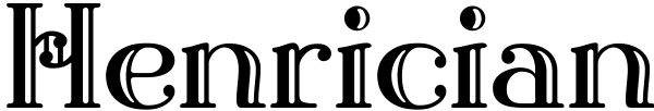 Henrician Font