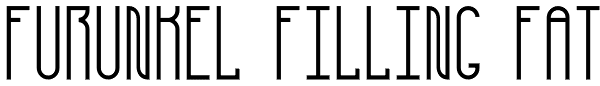 Furunkel Filling Fat Font