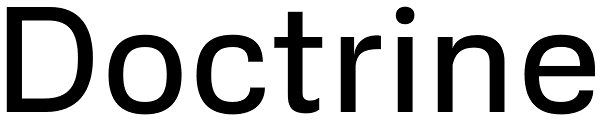 Doctrine Font