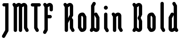 JMTF Robin Bold Font