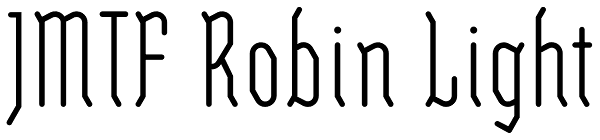 JMTF Robin Light Font
