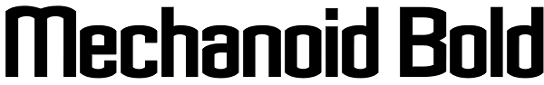 Mechanoid Bold Font